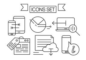 Lineaire Technology Vector Set