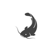 meerval logo sjabloon vector icoon illustratie