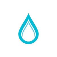 reeks van abstract water druppels symbolen, logo vector