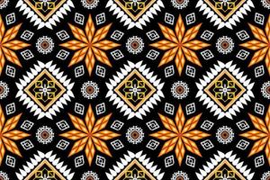 meetkundig etnisch oosters traditioneel kunst patroon.figuur tribal borduurwerk stijl.design voor etnisch achtergrond,behang,kleding,inwikkeling,stof,vector illustratie. vector