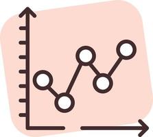 tabel concept, icoon, vector Aan wit achtergrond.