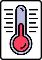 thermometer creatief icoon ontwerp vector