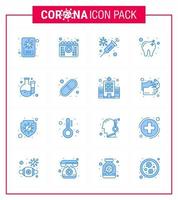 coronavirus 2019-nCoV covid19 het voorkomen icoon reeks capsule laboratorium bescherming chemisch tandheelkundig virale coronavirus 2019november ziekte vector ontwerp elementen