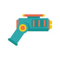 phaser blaster icoon vlak geïsoleerd vector