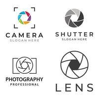 fotografie camera logo, lens camera Luik, digitaal, lijn, professioneel, elegant en modern. logo kan worden gebruikt voor studio, fotografie en ondernemingen. gebruik makend van vector illustratie bewerken Sjablonen.