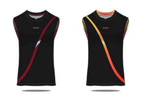 tanktop Jersey basketbal vector