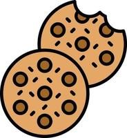 biscuit creatief icoon ontwerp vector