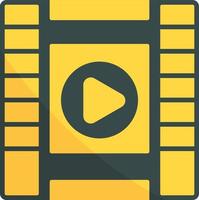 film strip creatief icoon ontwerp vector