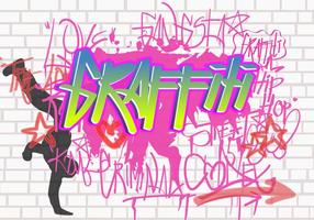 Wall Graffiti Vector