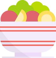 salade creatief icoon ontwerp vector