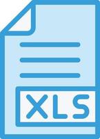 xls vector pictogram ontwerp illustratie