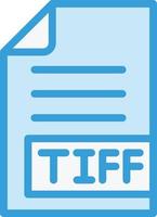 tiff vector pictogram ontwerp illustratie