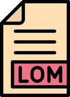 lom vector pictogram ontwerp illustratie