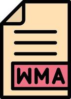 wma vector pictogram ontwerp illustratie