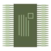 detector icoon, tekenfilm stijl vector