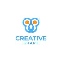 creatief sleutel gat logo, creatief veiligheid logo, sleutel ontwerp, sleutel gat ontwerp concept, abstract logo ontwerp, veiligheid logo, ontgrendelen ontwerp, slot ontwerp vector