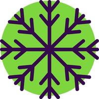 sneeuwvlok vector icoon ontwerp