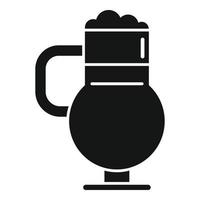 mokka koffie icoon gemakkelijk vector. restaurant kop vector
