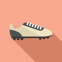 voetbal bagageruimte icoon vlak vector. Amerikaans voetbal schoen vector