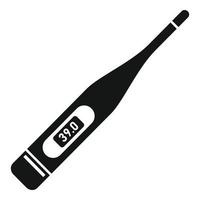 digitaal thermometer icoon gemakkelijk vector. medisch koorts vector