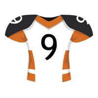 sport Jersey icoon tekenfilm vector. spel doel vector