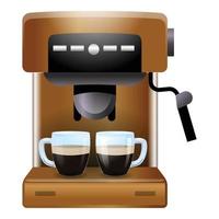 huis koffie maker icoon tekenfilm vector. Turks machine vector