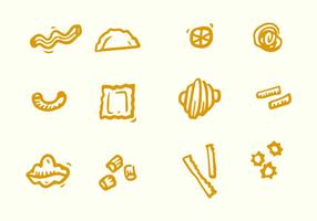 Diverse Pasta Icon vector