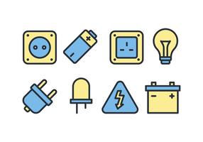 Elektrische Accessoires Icon Pack