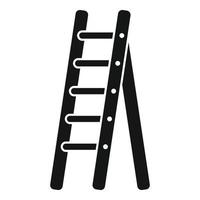 sport ladder icoon gemakkelijk vector. hout bouw vector