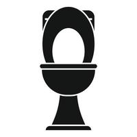 toilet icoon gemakkelijk vector. water pijp vector