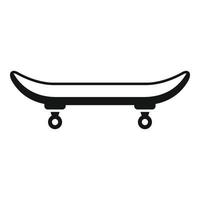 skateboard icoon gemakkelijk vector. actief sport vector