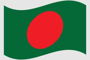 bangladesh nationaal vlag ontwerp voor bangladesh vectorisch dag vector