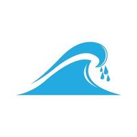 watergolf symbool en pictogram logo sjabloon vector