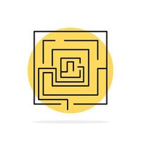 bedrijf idee afzet relevant puzzel abstract cirkel achtergrond vlak kleur icoon vector