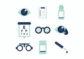 Gratis Eye Doctor Vector Pictogrammen
