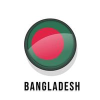 vlag van bangladesh vector