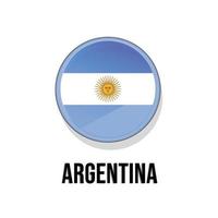 vlag van argentinië vector