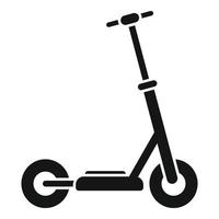 ebike scooter icoon gemakkelijk vector. trap fiets vector