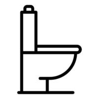 kliniek toilet icoon schets vector. ziekenhuis urine- vector