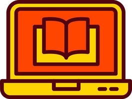 digitaal boek vector icoon