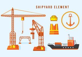Scheepswerf Element vector