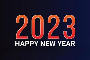 gelukkig nieuwjaar 2023 vector