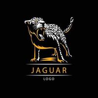 vlak jaguar logo sjabloon ontwerp vector