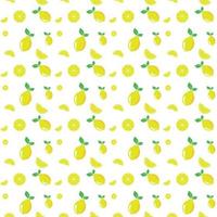 papier tekening van citroenen voor afdrukken ontwerp. geel modern textuur. modern abstract gekleurde achtergrond. exotisch afdrukken. voedsel naadloos patroon. vector