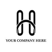 h logo. een illustratie vertegenwoordigen een abstract brief h logo. monogram brief h bedrijf bedrijf vector logo ontwerp