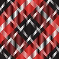 plaid patroon naadloos. controleren kleding stof textuur. streep plein achtergrond. vector textiel ontwerp.