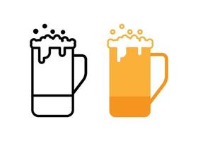 bier icoon ontwerp sjabloon clip art illustratie vector