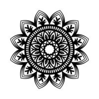 mandala ontwerp decoratief patroon decoratie sneeuwvlok vector