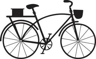 fiets icoon. fiets ras symbool. wielersport ras vlak icoon. fietser teken. weg fietser silhouet. sport- logo vector