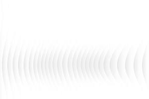 abstract wit en grijs kleur, modern ontwerp strepen achtergrond met meetkundig ronde vorm geven aan, Golf patroon. vector illustratie.
